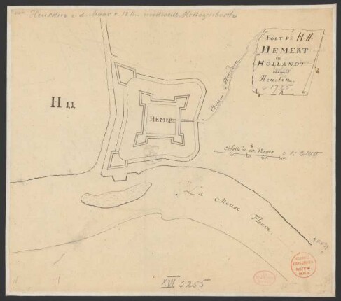 Fort de Hemert én Hollandt ohnweit Heusten