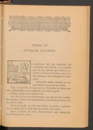 Capítulo CX - Fatalidad salvadora