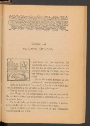 Capítulo CX - Fatalidad salvadora