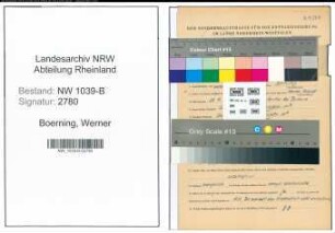 Entnazifizierung Werner Boerning , geb. 28.09.1916 (Ingenieur)