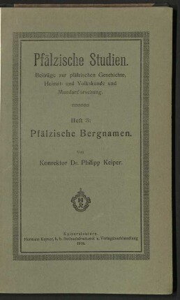 Pfälzische Berg- und Flußnamen
