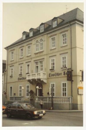 Hotel "Lippischer Hof". Detmold. Hornsche Straße