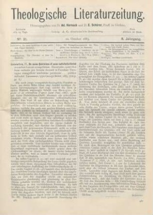 481-482 [Rezension] Lecoultre, H., De censu Quiriniano et anno nativitatis Christi
