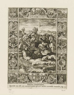 Pūnitio Tirannorūm, Blatt 11 der Folge "Allegorie des christlichen Glaubens"
