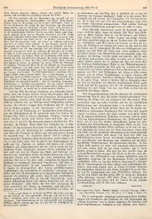 680-682 [Rezension] Honigmann, Ernst, Patristic studies