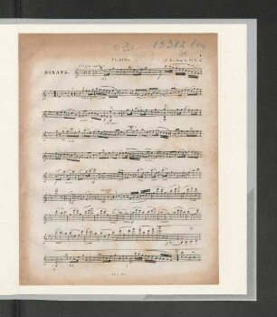 Violino. Sonate.