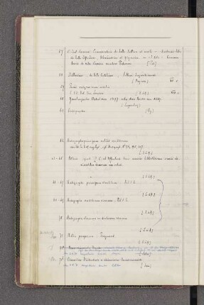 [Nummern 57 - 105 im Catalog zum Scrinium.]