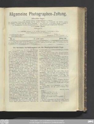 Nr. 12. 20. Juni 1902. Jahrg. IX.