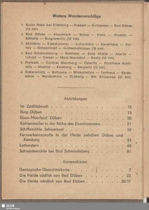 Weitere Wandervorschläge