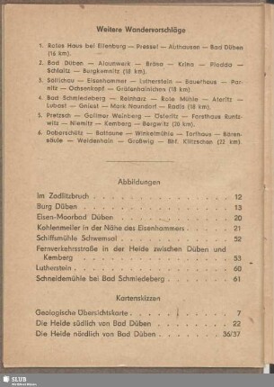 Weitere Wandervorschläge