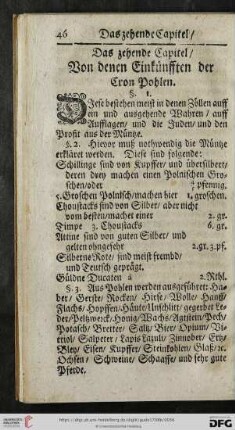 Das zehende Capitel