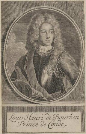 Bildnis von Louis Henri de Bourbon, Prince de Conde