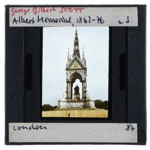 London, Kensington Gardens, Albert Memorial