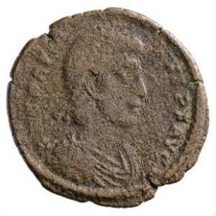 Münze, Aes 2, 9. August 378 - 25. August 383 n. Chr.