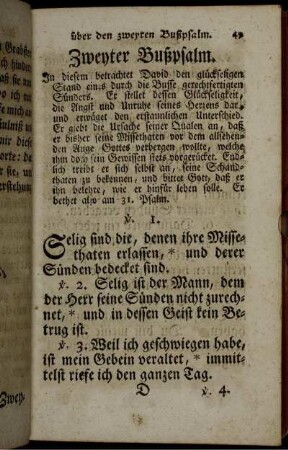 Zweyter Bußpsalm.