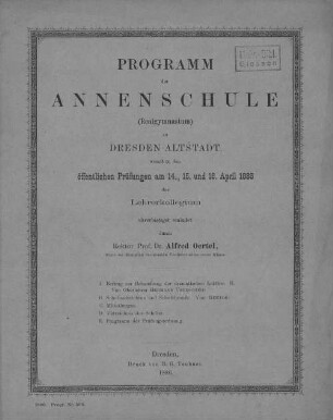 Beitrag zur Behandlung der dramatischen Lektüre : 2. Teil