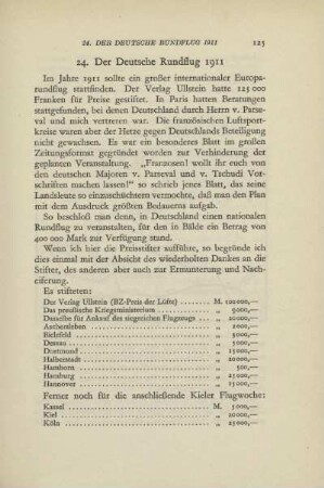 24. Der deutsche Rundflug 1911