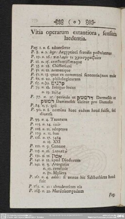 Vitia operarum extantiora, sensum laedentia