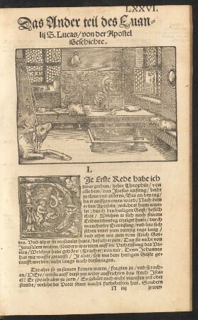 Das Ander teil des Evangelii S. Lucas/ von der Apostel Geschichte.