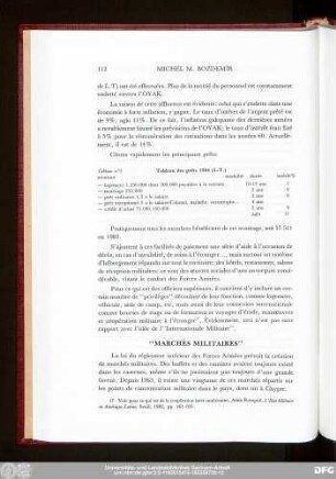 "Marchés Militaires"