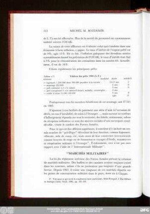 "Marchés Militaires"