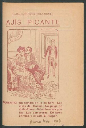 Ajís picante : para hombres solamente