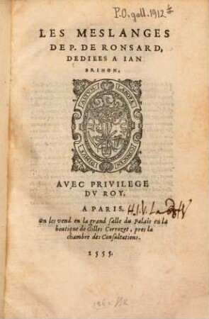 Les meslanges