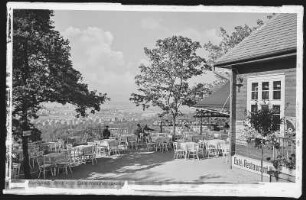Karlsbad. Blick vom Café Hirschensprung