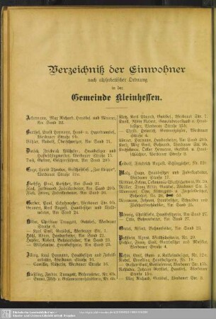 Gemeinde Kleinhessen