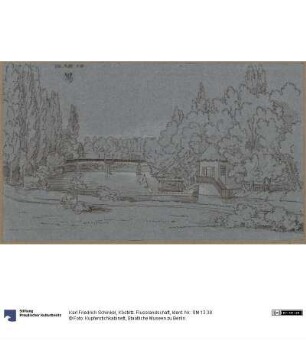 Köstritz. Flusslandschaft