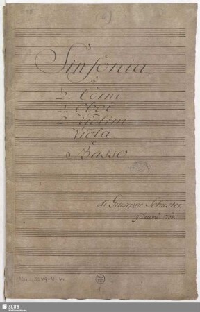 Symphonies - Mus.3549-N-4a : D