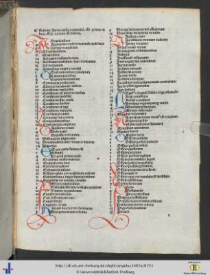Rubrice iuris civilis et canonici.