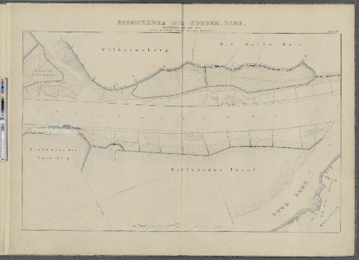 Blatt III. : Groser Stackort. Wilhelmsburg. Die Kalte Hofe. Spadenlander Ausschlag. Billwärder Insel. Moorfleth.