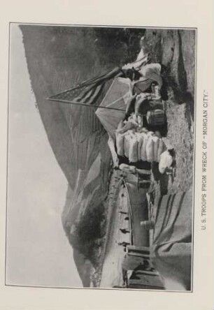 U.S. troops from wreck of "Morgan City"