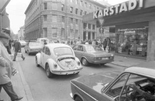 Änderung der Verkehrsführung an der Kreuzung Ritterstraße/Kaiserstraße