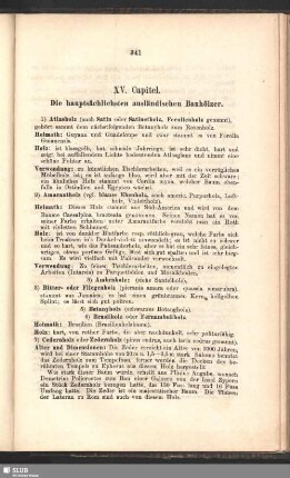 XV. Capitel. Die hauptsächlichsten ausländischen Bauhölzer