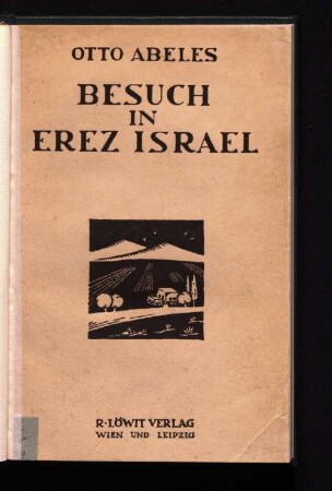 Besuch in Erez Israel