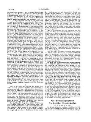 Ein Wirtschaftsprogramm des Deutschen Beamtenbundes