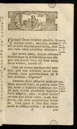 1-11, Deus super omnia amandus ...; ...