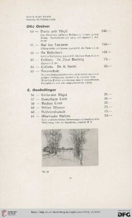 E. Gundelfinger (Nr. 56-61)