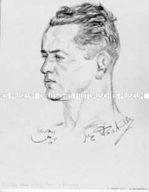 Bildnis des Boxers Ernst Pistulla