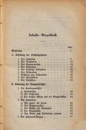 Fritz, der fleißige Landwirth : ein Büchlein, worin enthalten sind die seit 18 Jahren gemachten Erfahrungen in Verbesserung der Landwirthschaft ; als einfache Anleitung für jeden Landwirth, der bemüht ist, seinen Betrieb zu verbessern