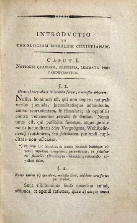 P. Mauri Schenkl Benedictini Priflingensis ... Ethica christiana, 1. Introductio et theologia practica universalis