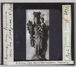Mainz, Diözesanmuseum: Madonna aus der Korbgasse