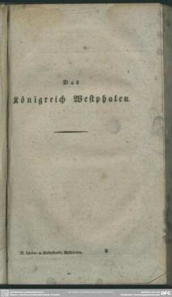 Das Königreich Westphalen