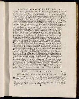Section XXVI. Histoire du Califat de Mahomet Mûsa Amin.