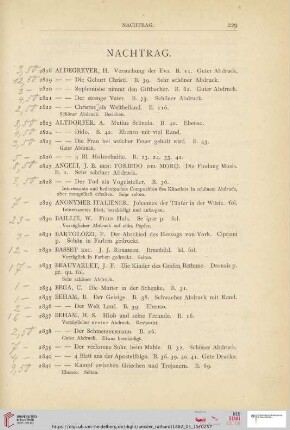 Nachtrag (Nr. 2818 - 3090)