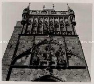 Das hunderttürmige Prag, Altstädter Brückenturm