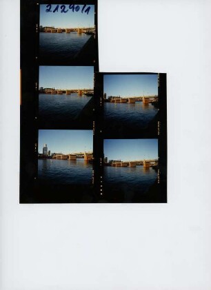 Untermainbrücke, Frankfurt am Main, 1990