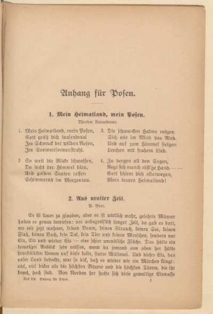 Anhang für Posen